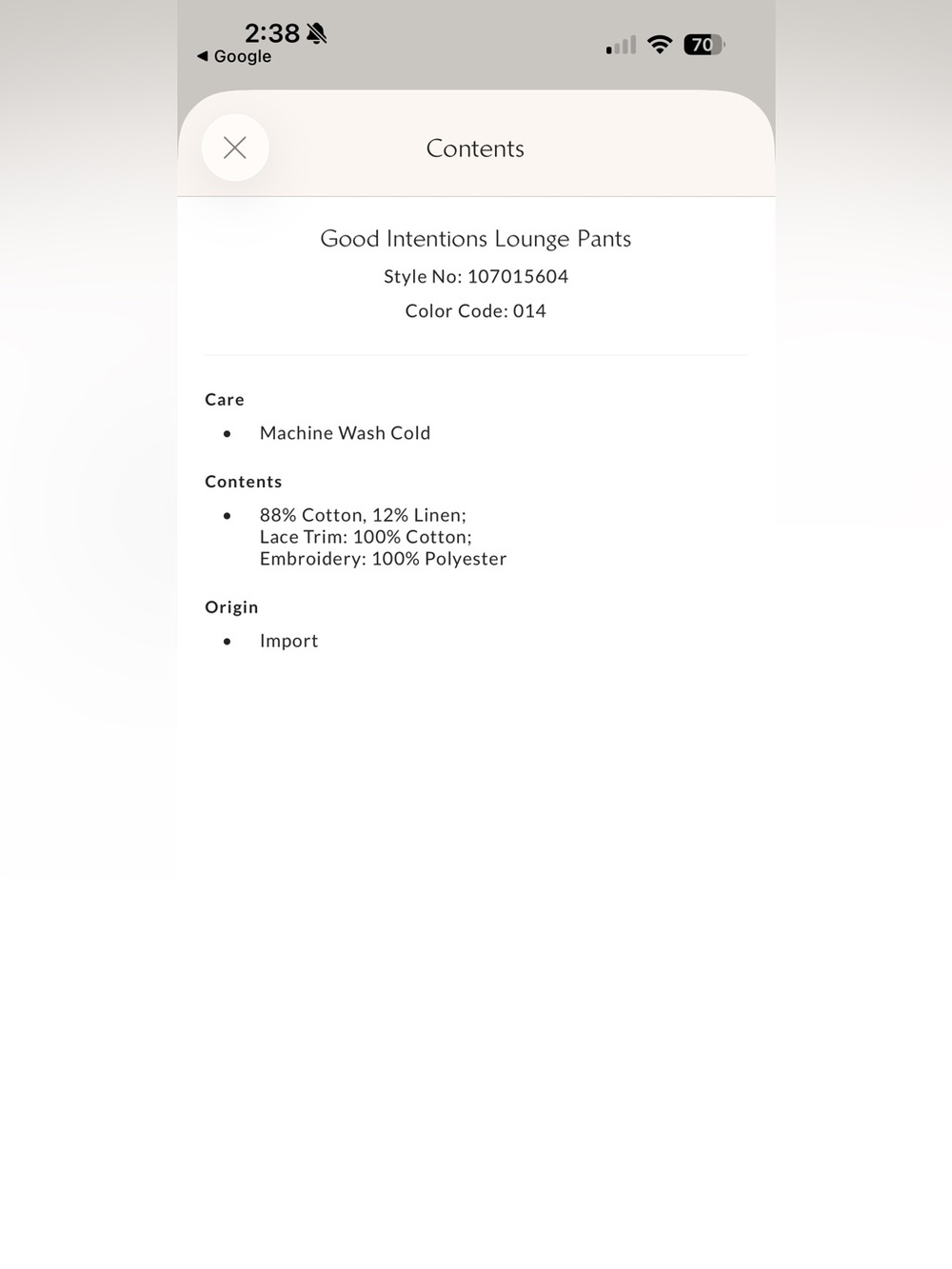 Free People Good Intentions Lounge pants size L - Picture 7 of 7